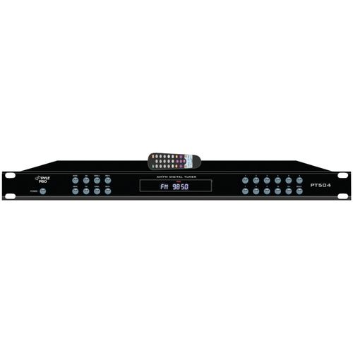 PYLE HOME PT504 Rack-Mount AM/FM Receiver with Auto-Start