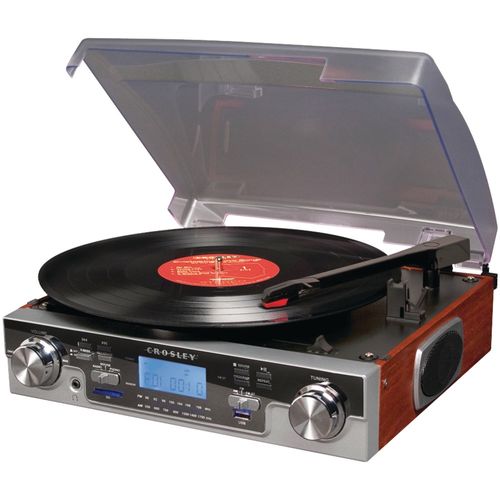 CROSLEY RADIO CR6007A-MA Tech Turntable Recorder