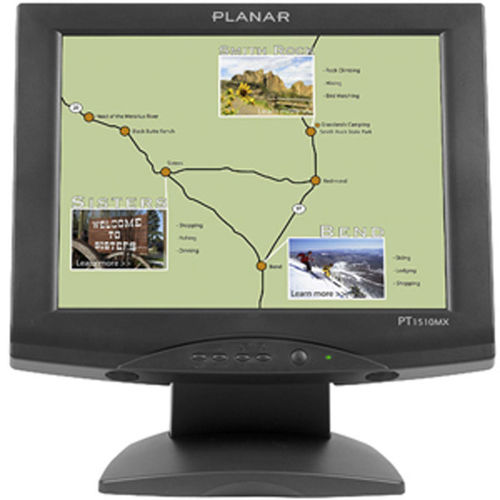 15"" Black Touchscreen LCD Monitor With Integrated Speaker