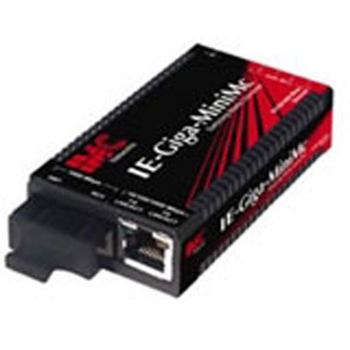 IE-Giga-MiniMc Twisted Pair to Fiber Media Converter - RoHS Compliant