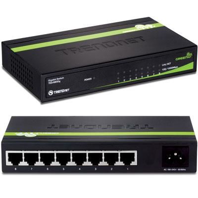 8-Port Gig GREENnet Switch