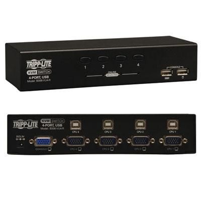 4 Port USB KVM Switch