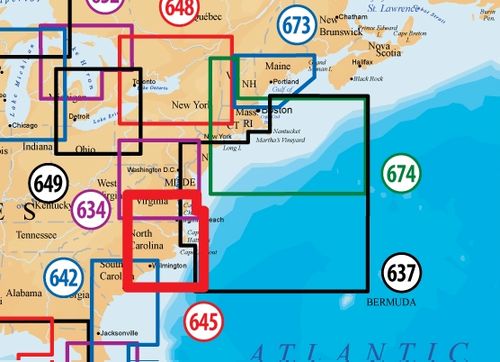 NAVIONICS MSD645 PLATINUM PLUS - NORTH CAROLINA