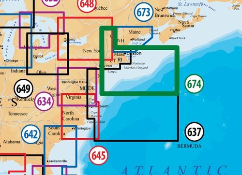 NAVIONICS MSD674 PLATINUM PLUS - BOSTON - NEW YORK