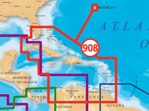 NAVIONICS MSD/908P-2 PLATINUM - CARIBBEAN