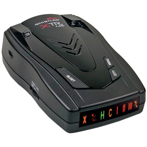 WHISTLER XTR-145 Radar/Laser Detector with Low-Profile Periscopes & Easy-To-Read Icon Display