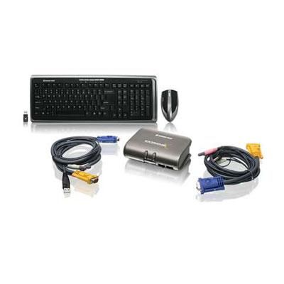 2 port KVMP w Keyboard Mouse