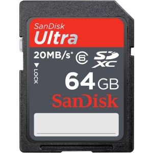 Ultra SDXC 64GB Class 6