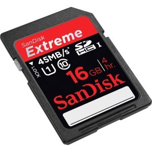 Extreme SDHC 16GB Class 10