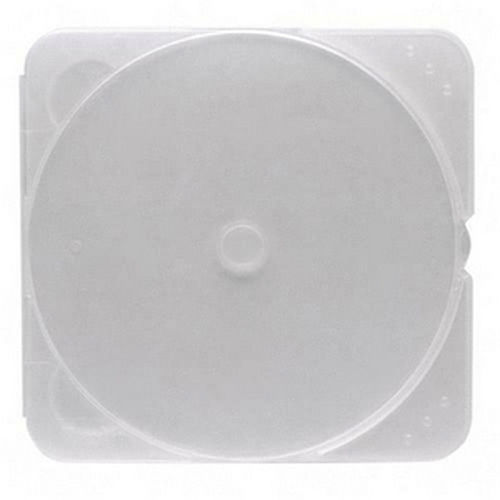 200Pk Clear TRIMpack CD/DVD Bookfold Jewel Cases