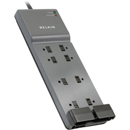 8-Outlet Surge Protector with Phone/Modem Protection