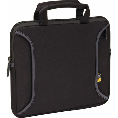7"" to 10.2"" Black Neoprene Netbook/iPad/Tablet Sleeve