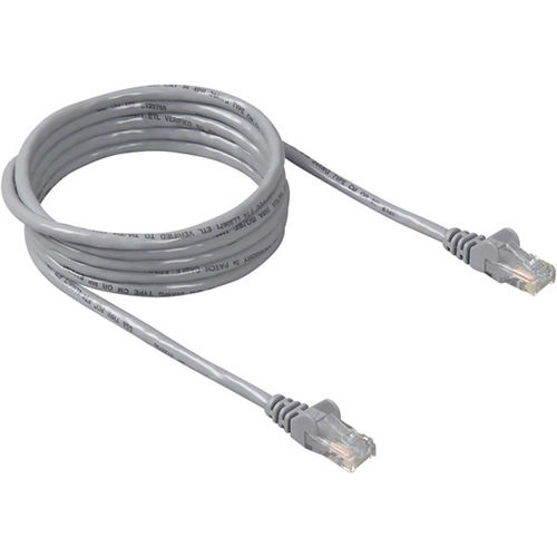 50' Gray Snagless Cat5e Patch Cable