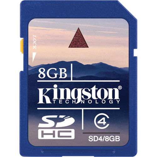 8GB SDHC Memory Card Class 4