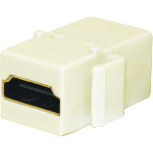 Keystone HDMI Jack Adapter, Ivory