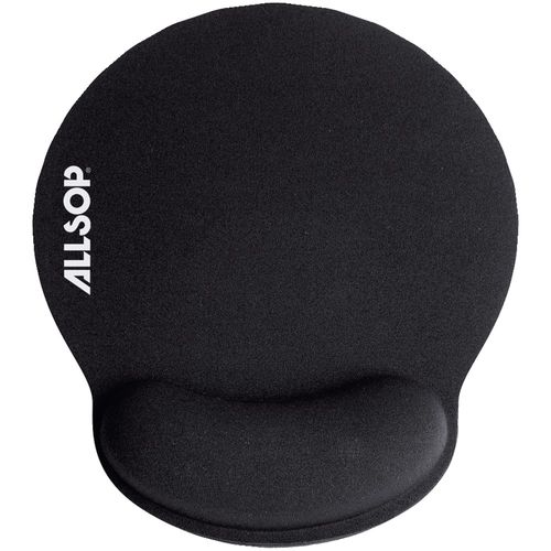 ALLSOP 30203 Memory Foam Mouse Pad (Black)