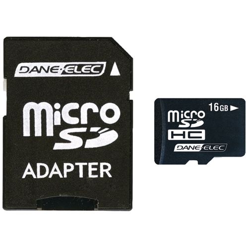 DANE-ELEC DA-2IN1-16G-R microSD(TM) Card (16GB)