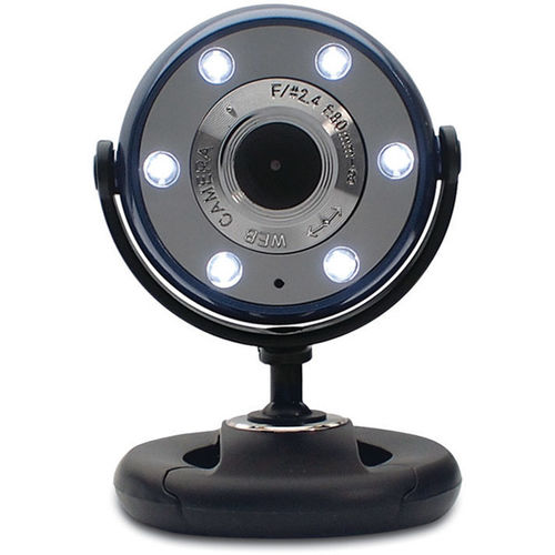 Blue/Black 1.3MP WebCam With Night Vision