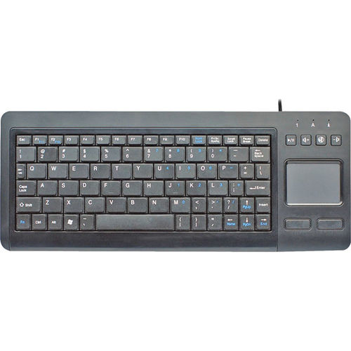 Black Mini USB Smart Touch Keyboard