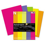 Astrobrights Colored Card Stock, 65 lbs., 8-1/2 x 11, Assorted, 250 Sheets