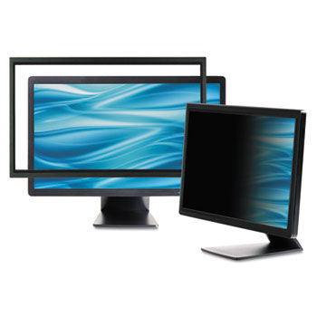 Blackout Framed Privacy Filter for 23.6""-24 Widescreen LCD, 16:10 Aspect Ratio