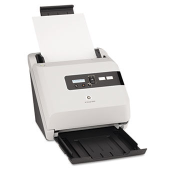 Scanjet 5000 Sheet-Feed Scanner, 600 dpi, White