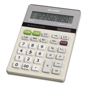 EL-334TB Basic Calculator, 10-Digit LCD