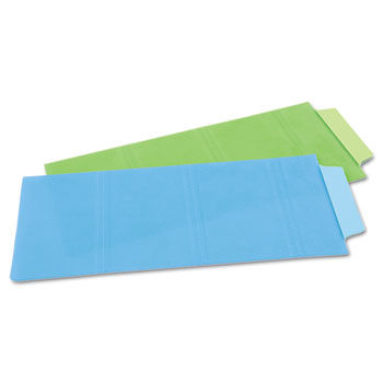 NoteTabs-Notes, Tabs and Flags in One, Cool Blue/Cool Green, Three Inch, 6/Pack