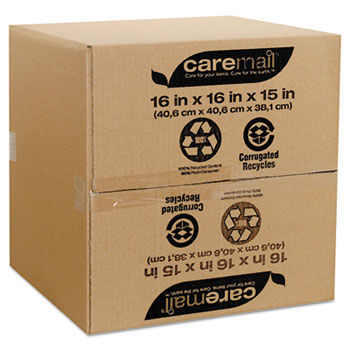 100% Recycled Mailing Storage Box, Letter/Legal, Brown, 12/Pack