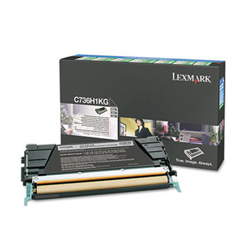 C736H1KG Toner, 12000 Page-Yield, Black
