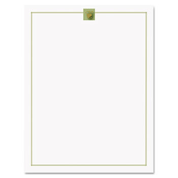 Design Paper, 24 lbs., Gold Leaf, 8-1/2 x 11, Gold, 100/Pack