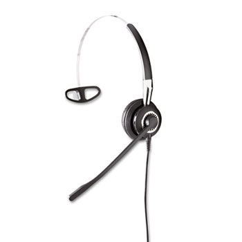 BIZ 2410 Monaural Over-the-Head Headset w/Omni-Directional Microphone