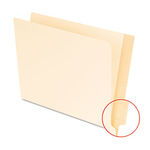 Laminated Tab Shelf File Folders, Straight Cut End Tab, 11 pt Letter, 100/Box