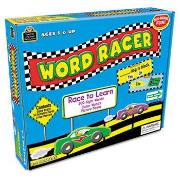 Word Racer Game, Ages 5 and Up, 2-4 Players