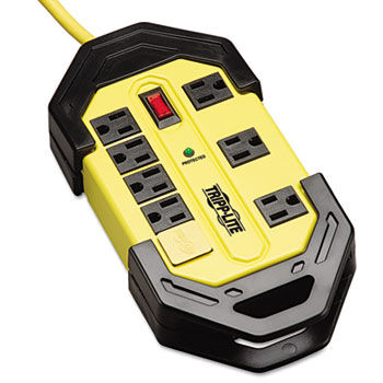 TLM812SA Safety Surge Suppressor, 8 Outlet, OSHA, 12ft Cord, 1500 Joules