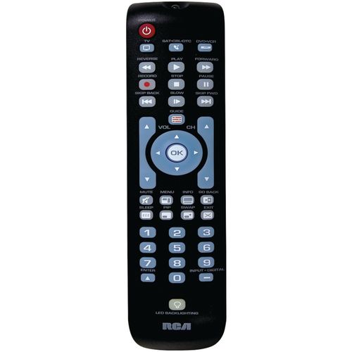 RCA RCRN03BR 3-Device Backlit Universal Remote