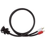 CLARION CCAAUX 3.5mm Stereo Mini-Jack to RCA Extension Cable