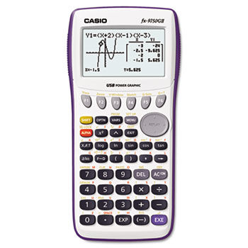 9750GII Graphing Calculator, 12-Digit LCD
