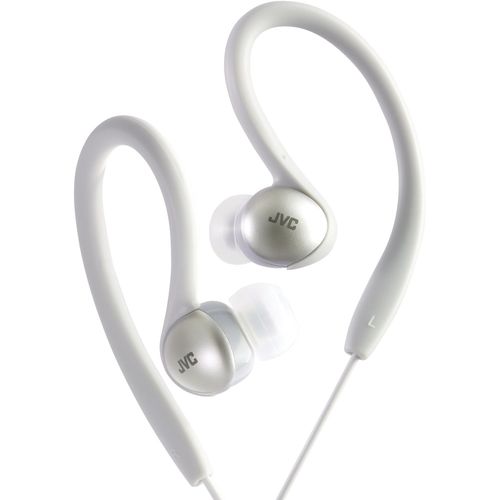 JVC HA-EBX5-S Sport-Clip In-Ear Headphones (Silver)