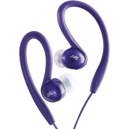 JVC HA-EBX5-V Sport Ear-Clip Headphones (Violet)
