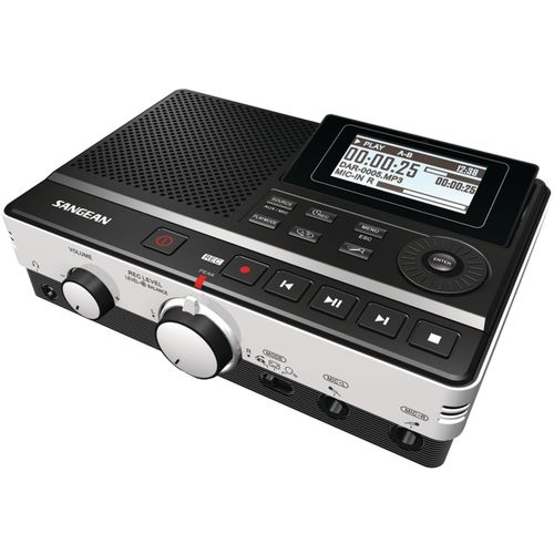 SANGEAN DAR-101 Digital Audio Recorder with Phone Answering Capability