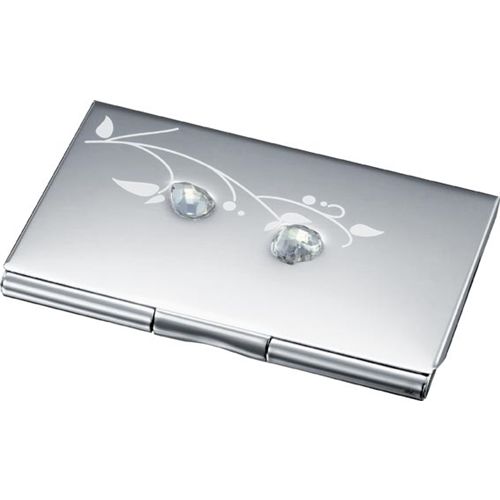 ""Visol """"Odea"""" Stainless Steel Business Card Case""