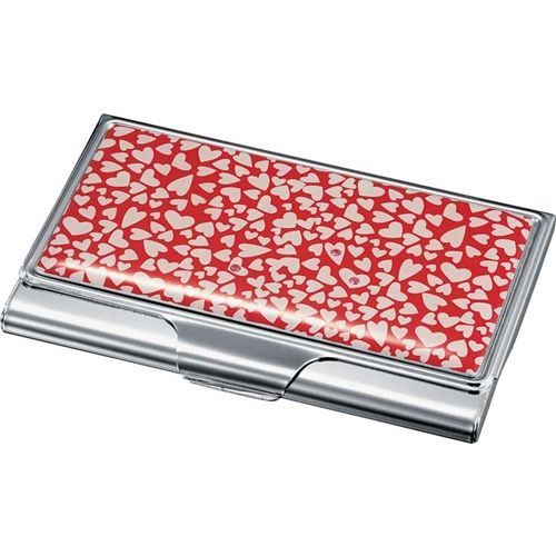 ""Visol """"Hearty""""tainless Steel Business Card Case""