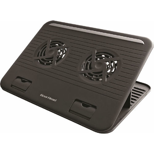 Black 15.6"" Dual-Cool Notebook Cooling Stand
