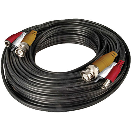 100' BNC Audio/Video/Power Extension Cable with Adapters