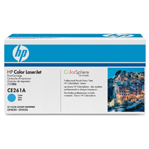 Cyan Toner Cartridge for Color LaserJet CP4025/CP4525 Series Printers