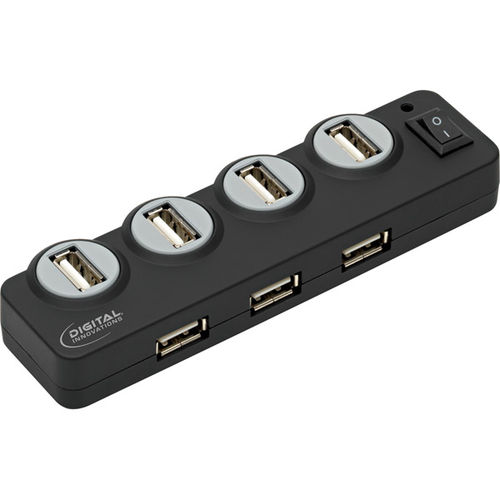 7-Port Desktop USB Hub With 2.5V AC Adapter