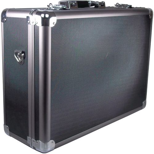 APE CASE ACHC5400 Aluminum Hard Case (Exterior dim: 9.5""L x 7.5""W x 4""H; Interior dim: 9""L x 7""W x 3.5""H)