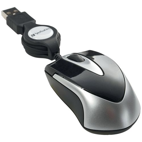 VERBATIM 97256 Optical Mini Travel Mouse (Black)