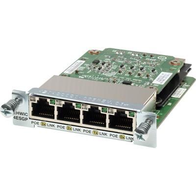 Four port 10/100/1000 Ethernet
